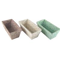 Cesto Rettangolare Assortito Vintage h 10 cm l 25x12 cm