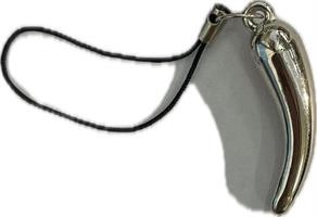 Ciondolo Peperoncino Metallo Argento