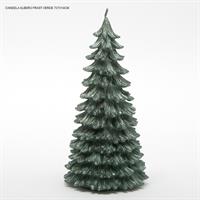 Candela Albero Di Natale Frast. Verde h 14 cm Ø 7 cm
