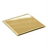 Specchio Vetro Quadro Oro h 4 mm Ø 40 cm