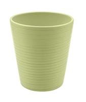Vaso Ceramica Rigato Verde h 14 cm Ø 13 cm