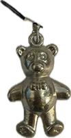 Ciondolo Metallo Orso h 4 cm