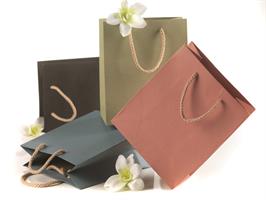 Buste Shopper Carta Kraft F/P