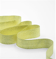 Nastro Rasetto Oro h 2.5 cm l 25 mt