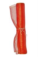 Bobina Deconet Filo Oro Arancio h 53 cm l 10 yard