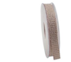 Nastro Tessuto Antwerpen Filo Oro Rosa Antico h 1.5 cm l 20 mt