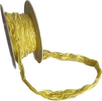 Cordone Treccia Spring Giallo Limone h 1.5 cm l 10 mt