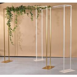 Arco Ponte Rettangolare Bianco h 220 cm l 200x25 cm