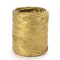Rotolo Poly Rafia Oro h 1.5 cm l 200 mt