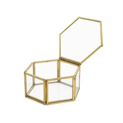Terrarium Vetro/Metallo h 4 cm Ø 8 cm