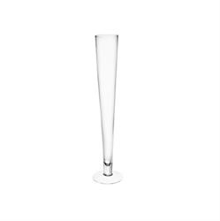 Vaso Vetro Trasparente h 60 cm Ø 11 cm