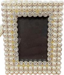 Cornice Foto Perle/Strass