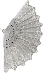 Ventaglio Glitter Bianco