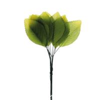 Mazzetto Foglia Di Rosa Verde h 10 cm Ø 5 cm