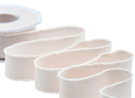 Nastro Sfrangiato Cipria h 3.8 cm l 15 mt