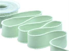 Nastro Sfrangiato Verde Mare h 3.8 cm l 15 mt