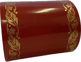 Nastro Polietilene Remember 80MY Bordeaux h 14 cm l 100 mt