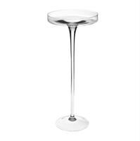 Alzata Vetro Trasparente h 60 cm Ø 25 cm