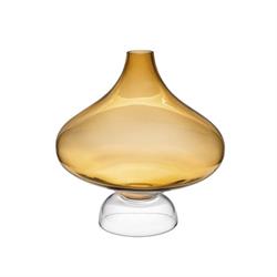 Vaso Vetro Ambra h 36 cm Ø 35 cm