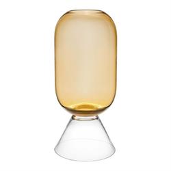 Vaso Vetro Ambra h 65 cm Ø 27 cm