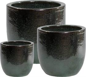 S/3 Vaso Verde