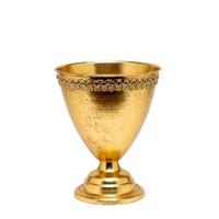 Vaso Metallo Bordo Ricamato