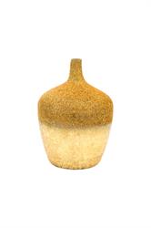 Vaso Vetro Oro h 48 cm Ø 35 cm