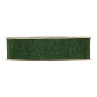 Nastro Forest Dark Green h 2.5 cm l 20 mt