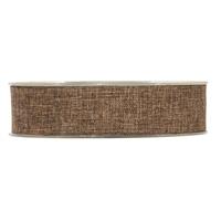 Nastro Forest Marrone h 2.5 cm l 20 mt