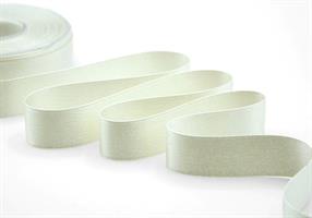 Nastro Doppio Raso IT Oro h 2.5 cm l 25 mt