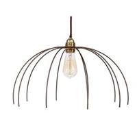 Telaio Cupola Aperta Marrone h 21 cm Ø 45 cm