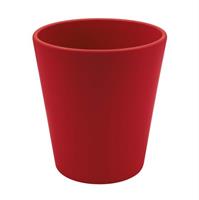 Vaso Orchidea Svasato Rosso h 14 cm Ø 13 cm