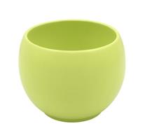 Vaso Ceramica Tondo Verde Mela h 13 cm Ø 15 cm