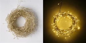Filo Luminoso Argento Luce Naturale l 20 mt 800 Led