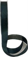 Nastro Doppio Raso Filo Oro Verde Bosco h 15 cm l 20 mt