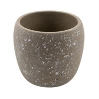 Caspo' Cemento Puntinato h 13.2 cm Ø 14.2 cm