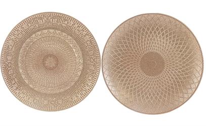 Vassoio Legno Oro Assortito Ø 30 cm