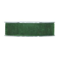 Nastro Double Velvet Verde Bosco h 2.5 cm l 7 mt
