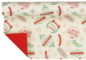 Bobina Perl. FP2L+ST1L Christmas Country 40MY Rosso h 1 mt l 25