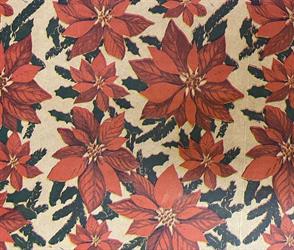 Bobina Ecocarta Naturale ST1LT Stella Di Natale h 1 mt l 30 yd