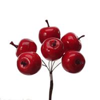 Mazzetto x 6 Melina Rosso Ø 2.5 cm