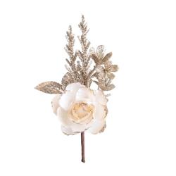 Pick Rosa C/Pino Crema h 16 cm