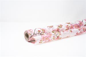 Bobina Deco Fibra Floreale Rosa h 1 mt l 9 mt