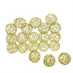 Sfera Ferro Oro Ø 2.5 cm Cf 12 Pz