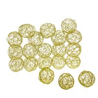 Sfera Ferro Oro Ø 2.5 cm Cf 12 Pz