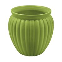 Vaso Ceramica Inglese Verde h 14 cm Ø 12.5 cm