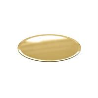 Specchio Vetro Tondo Oro h 4 mm Ø 15 cm