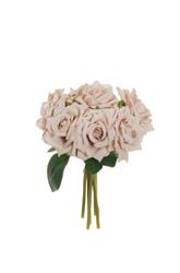 Bouquet Rosa Diamond x7 Rosa Antico h 24 cm Ø 8.5 cm
