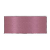 Nastro Matt Double Satin Mauve h 4 cm l 15 mt
