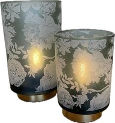 Lampada Vetro Da Appoggio Toile